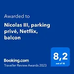 Nicolas - 2 Chambres, Balcon, Parking Prive, Clim * 格勒诺布尔