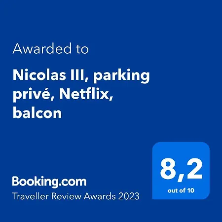 Nicolas Iii, Parking Privé, Clim, Balcon * Grenoble